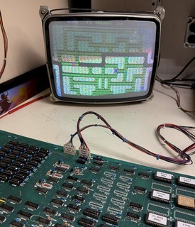 Thief Pacific Novelty Arcade Circuit Board, PCB, Works, 1981