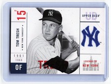 2001 Upper Deck Legends of New York #119 Tom Tresh New York Yankees