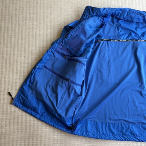 SCOTTeVEST Pack Windbreaker TEC Jacket Mens XL Blue Hooded Travel Pockets Coat - Picture 11 of 16