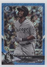 2018 Bowman Chrome Prospects Blue Shimmer Refractor 99/150 Eloy Jimenez 1bf5