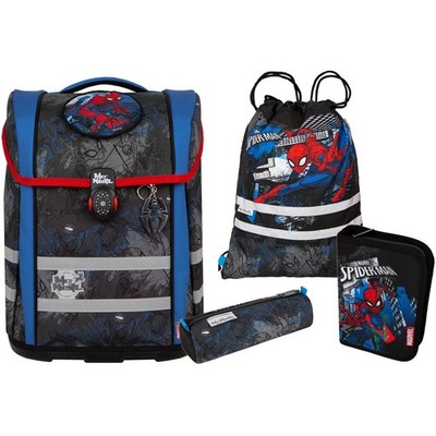 McNeill PERFECTO Schulranzen Set, 5tlg. MARVEL-SPIDER MAN