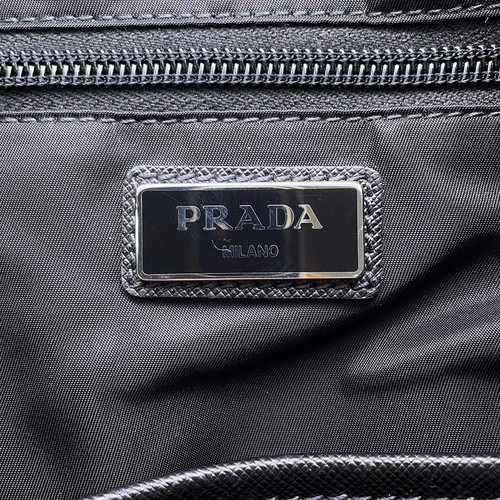 PRADA Comic Backpack Nylon Black - Picture 13 of 14