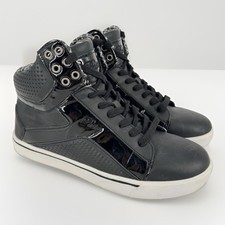 Pastry High Top Dance Sneakers Women s 8.5 Black PA163100 Hip Hop Jazz