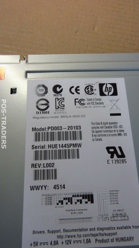 HP LTO-3 AH173A StorageWorks MSL Ultrium 920 SCSI Drive FROM HP MSL2024 AH169A - Bild 3 von 3