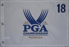2014 OFFICIAL PGA Championship (Valhalla) EMBROIDERED Golf  FLAG (Rory McIlroy)