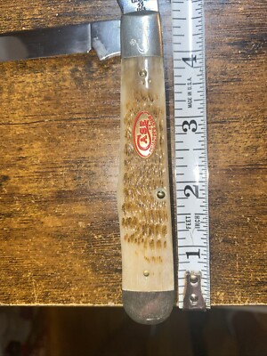 VINTAGE CASE XX 1989 CLUB CCC ROGERS BROWN BONE ENGLISH JACK KNIFE