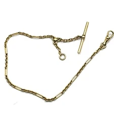 Wedgeweld 1/10 14K Gold Filled 11.5 Inch Watch Fob Chain