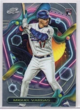 Miguel Vargas 2023 Topps Cosmic Chrome Baseball Base