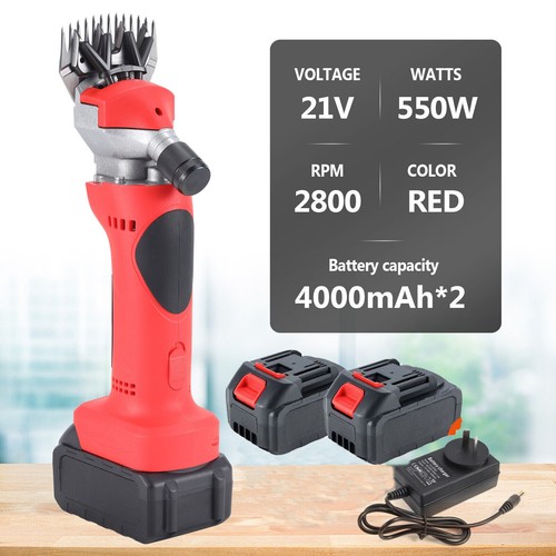 Electric Cordless Sheep Shears Wool Goat Clippers Shearing With Battery Charger⚡ - Picture 14 of 14