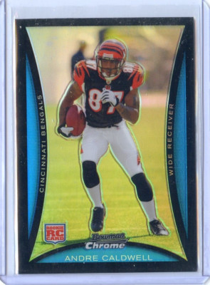 2008 Bowman  Chrome Rookie RC Refractor NO.BC84 ANDRE CALDWELL