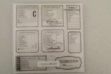 NEW My Acrylix Stamps D1421 Wonderful Friend Close to my Heart Every Day Life