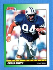 1991 Score #316 Chris Smith Brigham Young Cougars