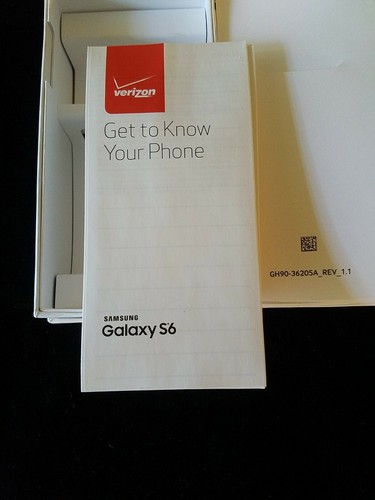 Samsung Galaxy S6 Empty Box With Manual - Afbeelding 4 van 5