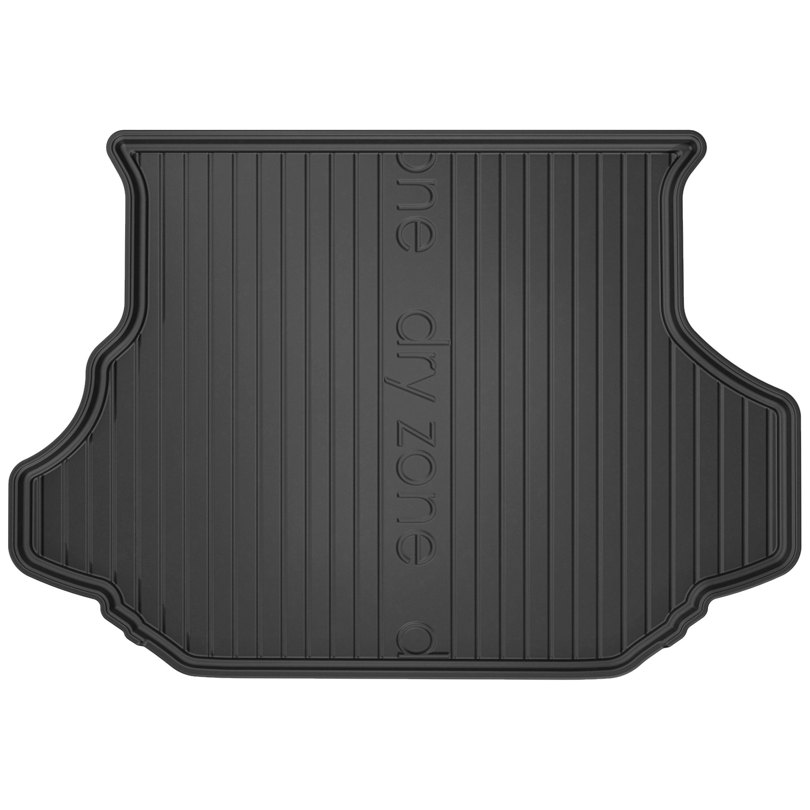 Tapis de coffre Kia Carens II 2002-2006 en caoutchouc TPE noir Frogum Dry Zone