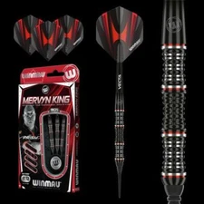 WINMAU Merv Mervyn King S.E. 90% TUNGSTEN 20 GRAM SOFT TIP 2440.20