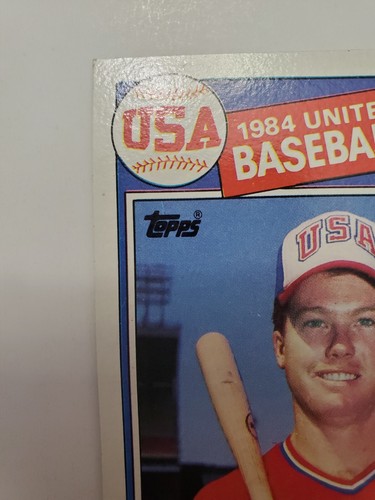 Mark McGwire 1985 Topps Baseball Card #401 1984 Olympics Team USA HIGH GRADE SEE - Picture 2 of 19