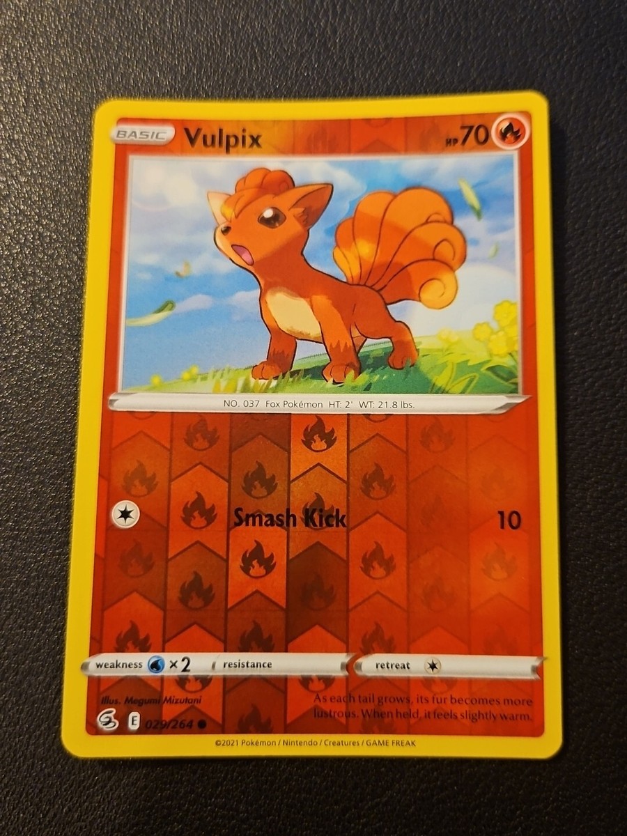 Pokémon Tcg Vulpix 029/264 Reverse Vulpix Inglés | Meses sin interés Pokémon Tcg Vulpix 029/264 Reverse Vulpix Inglés | Meses sin interés