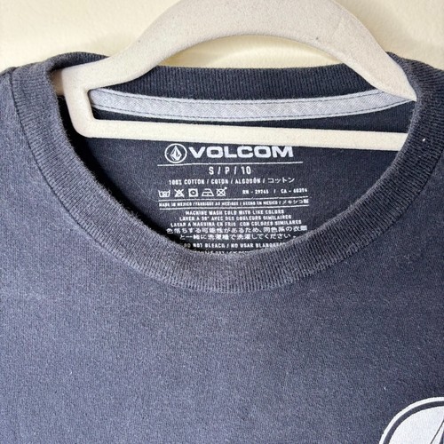 Volcom Harajuku T-Shirt Men's S Black Streetwear Surf Skate Tokyo Japan Mt. Fuji - Picture 6 of 9
