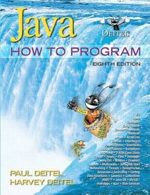 Java: How to Program, 8th Edition - Paperback By Harvey M Deitel - GOOD