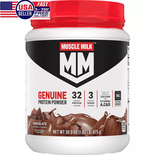 Muscle Milk Genuine Protein Powder - Chocolate - 30.9oz