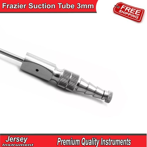 Dental Frazier Suction Tube 3mm Surgical ENT Cleaning Aspirator Diagnostic Tools - Afbeelding 3 van 4