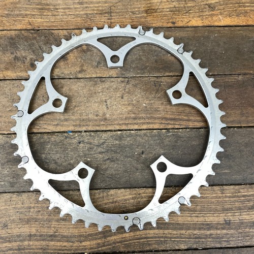 Vintage Shimano Dura Ace Chainring 53 Tooth 130 BCD 7410 Silver 53t 8 Speed A5 - 第 2/10 張圖片