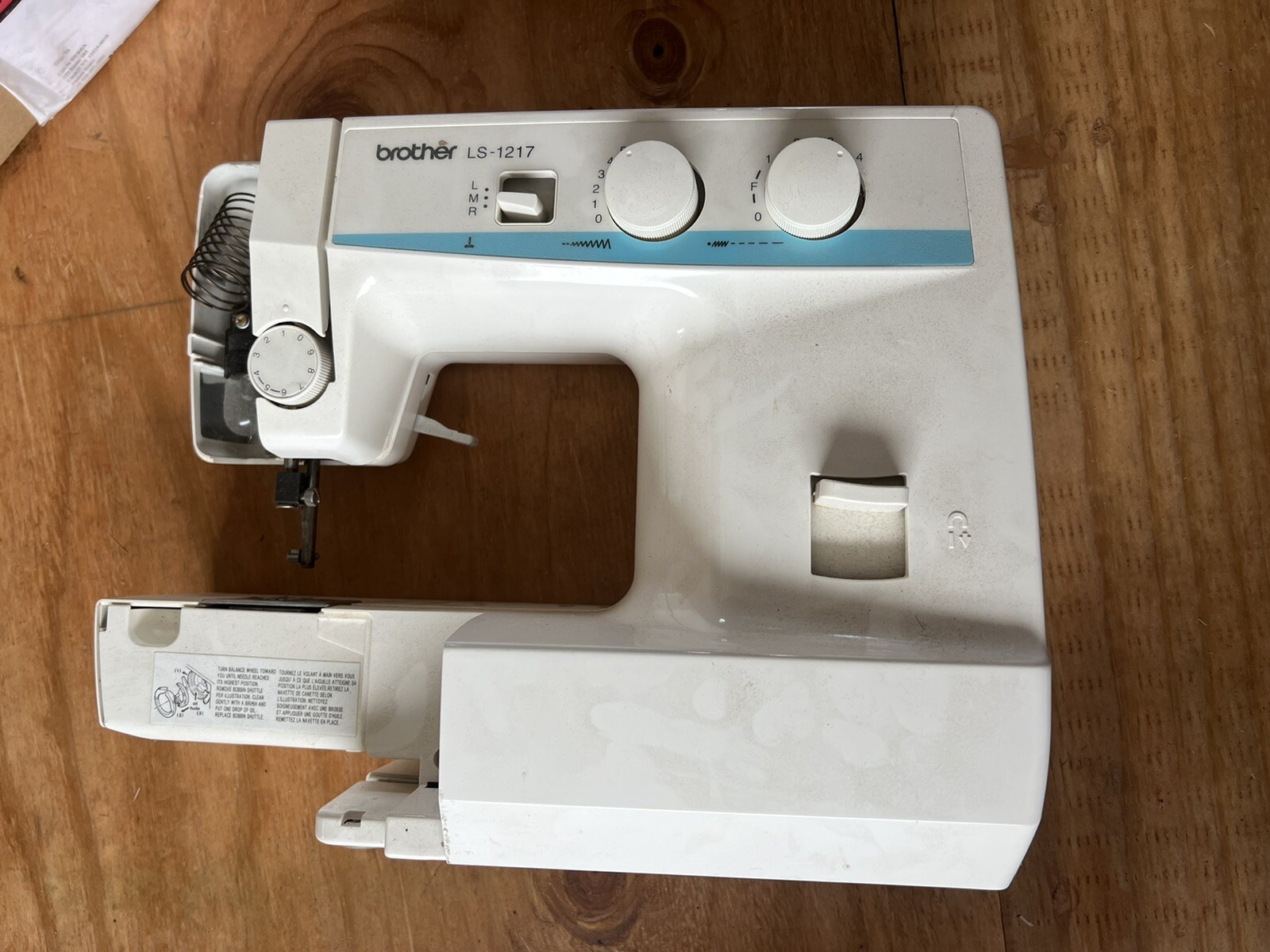 Brother LS1217 Sewing Machine Parts eBay