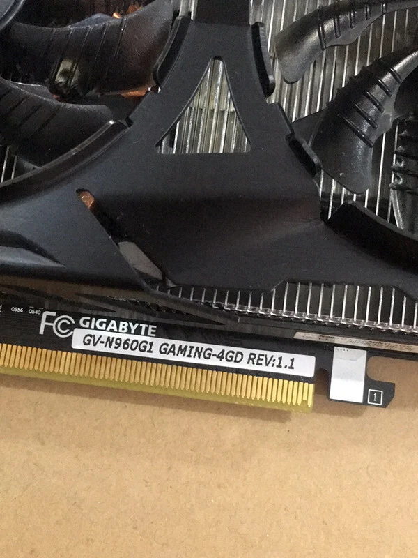 GIGABYTE GeForce GTX960 GAMING 4GB GDDR5 PCI-E Graphics Video Card DP DVI HDMI - Image 3 of 4