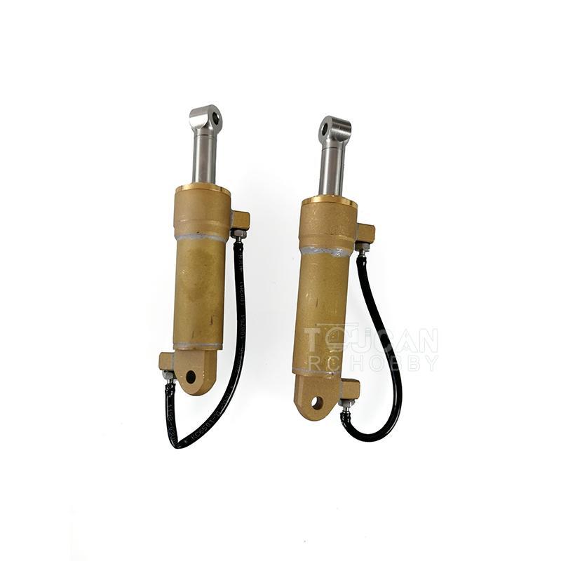 Réservoir Hydraulique Métallique LESU 52.5mm Pour Camion RC Tamiya 1/14 - Neuf Sous Emballage