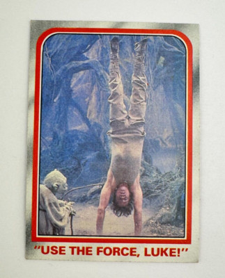 1980 Topps Star Wars The Empire Strikes Back #70 ''Use The Force, Luke!''