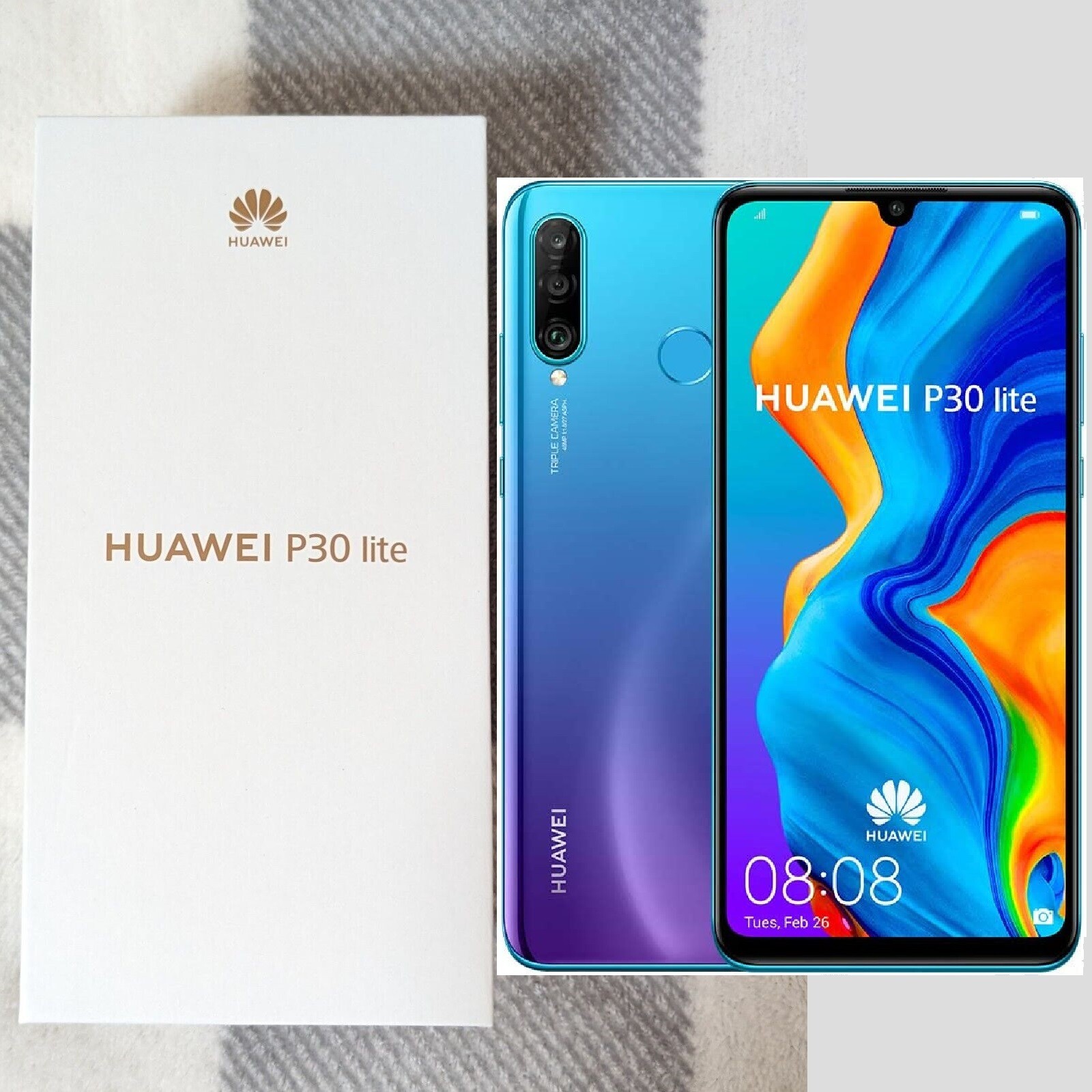 未使用品！値下げ！HUAWEI P30lite premium HWV33 128GB