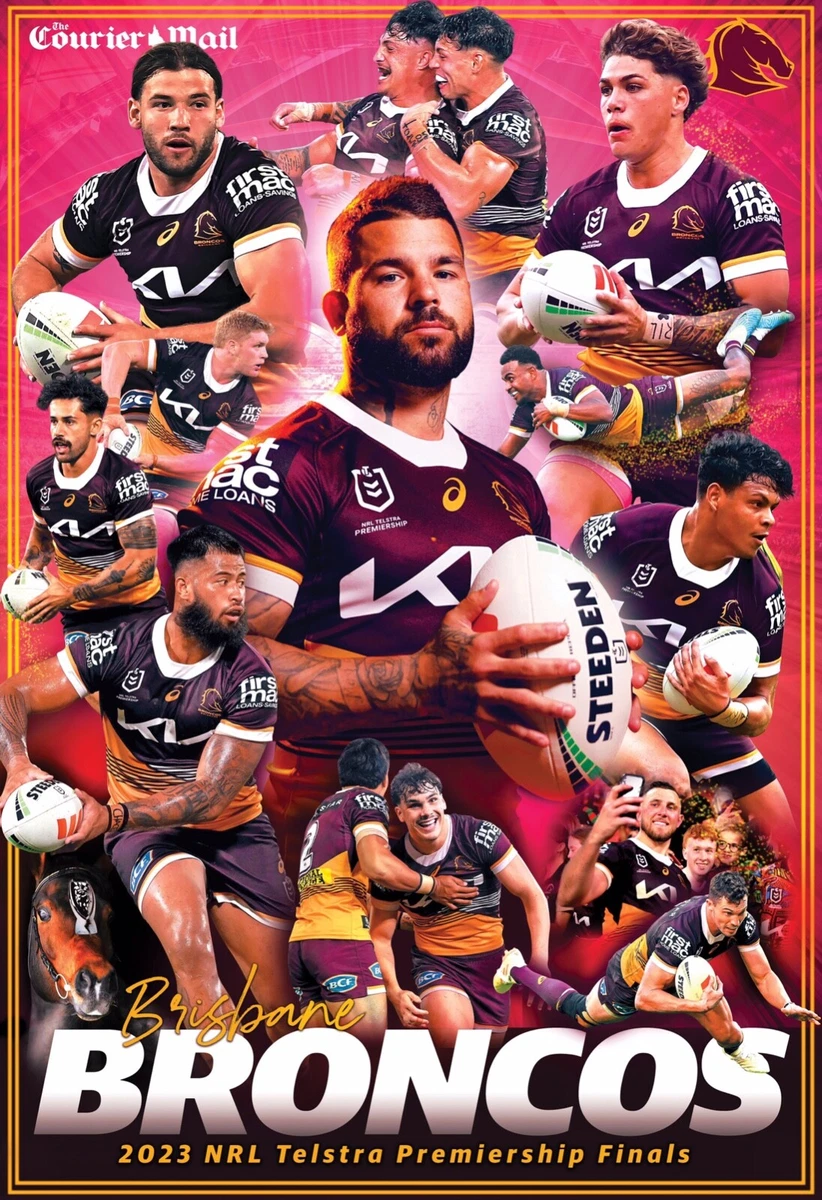 BRISBANE BRONCOS TEAM POSTER NRL RUGBY CHEAPEST GREAT FEEDBACKS