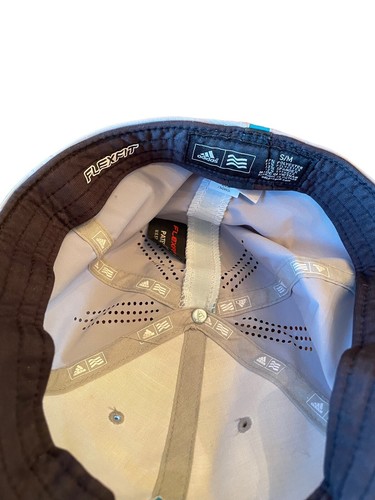 Adidas Hat Mens Gray Tour Performance Taylormade Golf Casual Flexfit - Picture 6 of 6