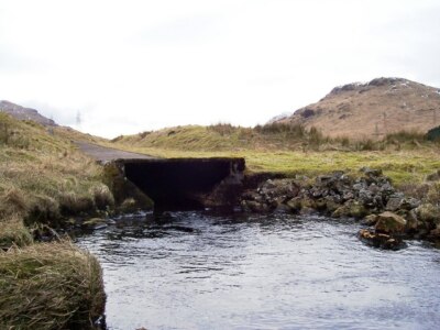 Foto 6x4 Hydro Elektro Wasserleitung Allt a' Chnoic A Wasserleitung Emp C2005