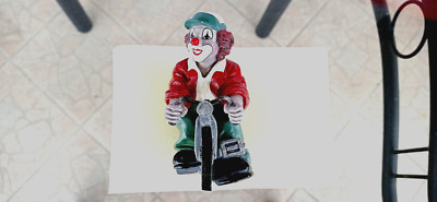 Gilde Clowns Club Comedy Collection  Kleiner Radrenner 11 cm