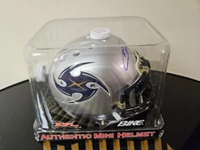 XFL LOS ANGELES XTREME TOMMY MADDOX "8" AUTOGRAPHED SIGNED INSCRIBED MINI HELMET