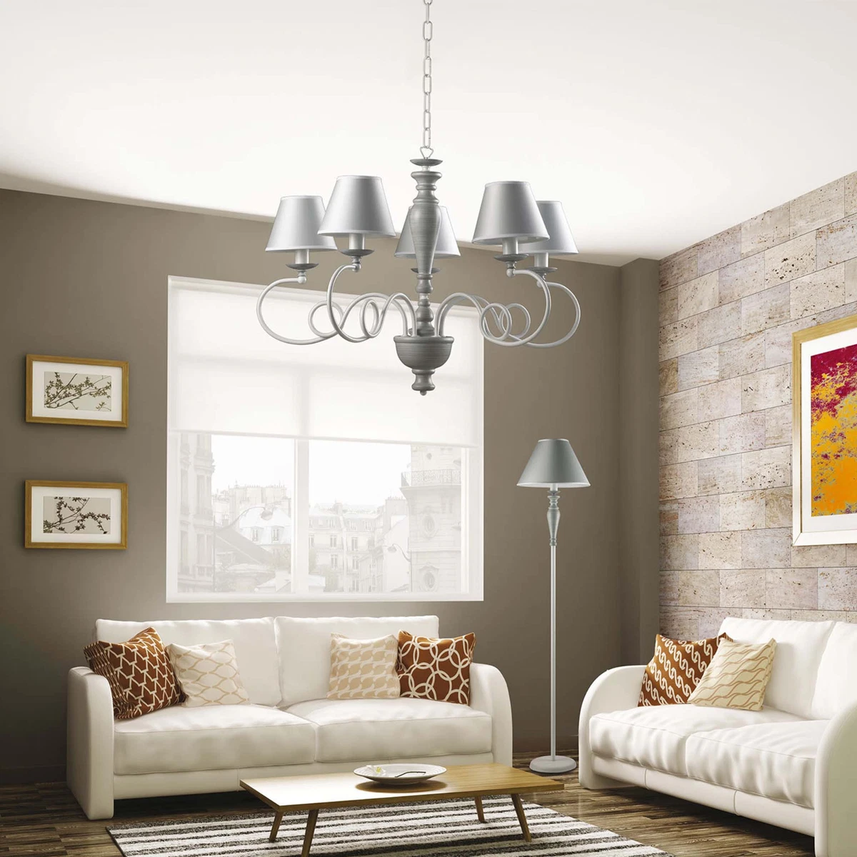 Shabby chic pendant best sale lights