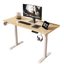 Electric Standing Desk Height Adjustable 100kg Capacity Sit Stand Ergonomic Desk — image 3