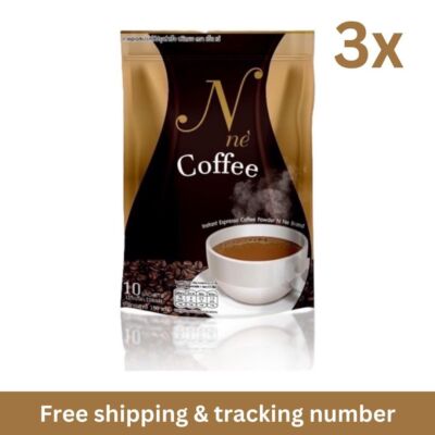 3x N Ne Kaffee Instant Espresso zuckerfrei Gewichtsmanagement Kontrolle Hunger