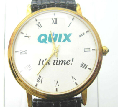 Quix It's Time Employee Analog 34mm Dial Watch (D199)