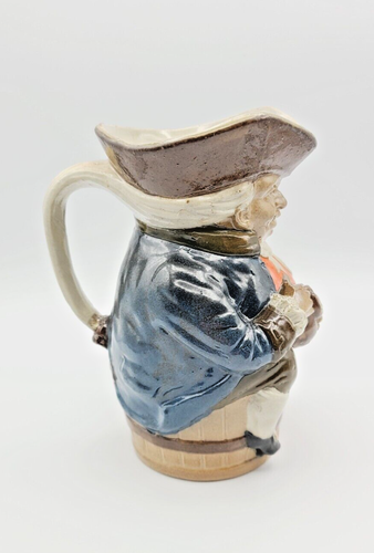 Antique 1920s Royal Doulton Lambeth Toby Jug 8589 by Harry Simeon - Picture 3 of 14