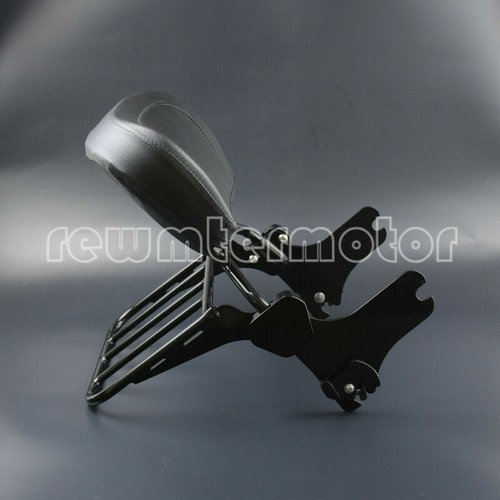 Soporte desmontable barra Sissy portaequipajes apto para Harley Road King Glide 2008 - Imagen 4 de 6