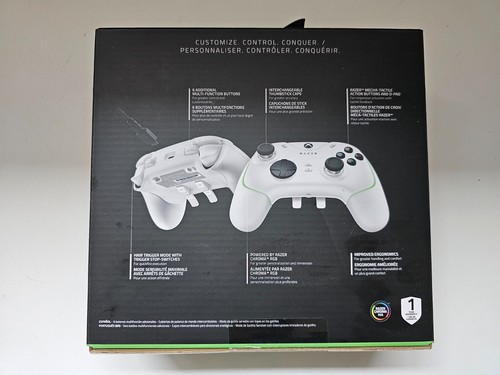 Razer Wolverine V2 Chroma Wired Gaming Controller Xbox Series X|S White - Picture 2 of 7
