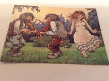 ART postcard: TROLLS -by ROLF LIDBERG
