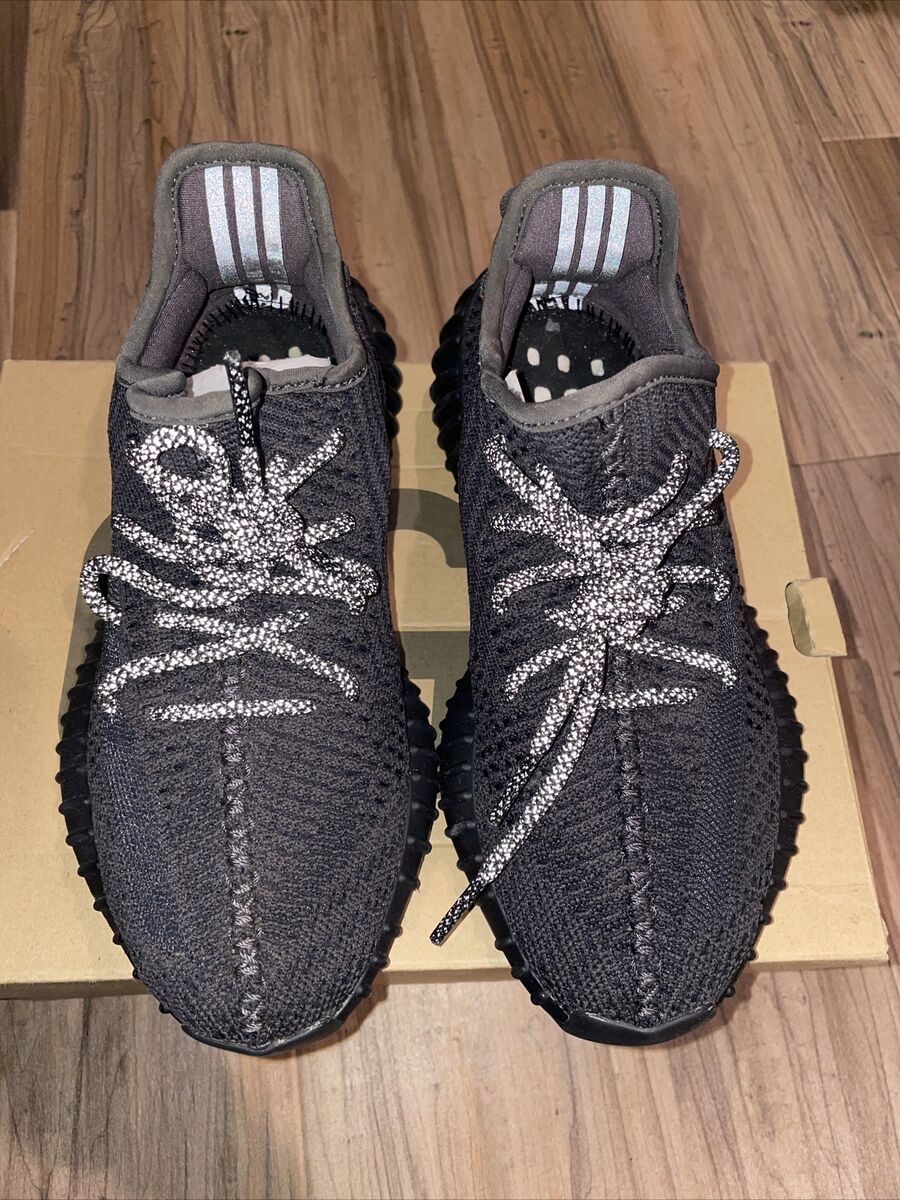 Adidas Yeezy Boost 350 V2 Static Black Non-Reflective Mens Adidas Yeezy Boost 350 V2 Static Black Non-Reflective Mens