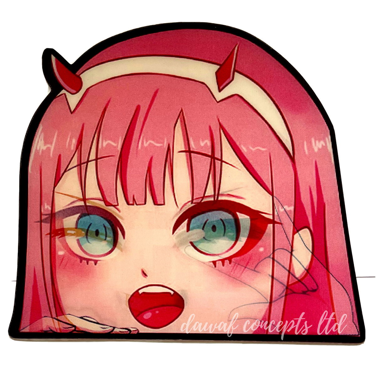 Darling in the Franxx - Zero Two Anime Decal Sticker for Car/Truck/Laptop