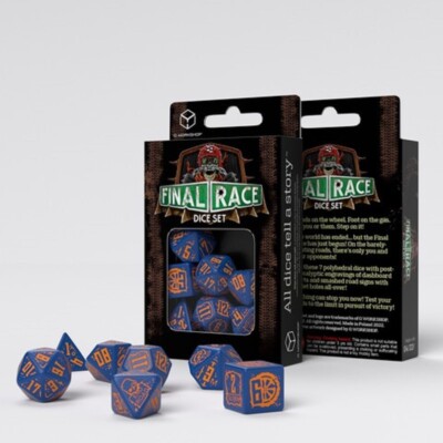 QWSSTFR90 - Final Race Dice Set: Road Fever (Q Workshop)