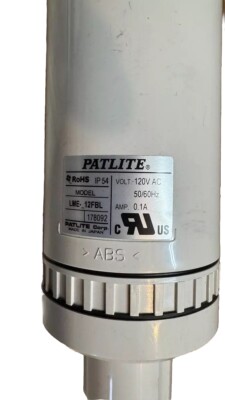 Patlite LME-212FBL-RG 120VAC Signal Tower