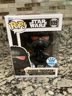 FUNKO POP ICONS FUNKO SHOP EXCLUSIVE STAR WARS PURGE TROOPER VINYL