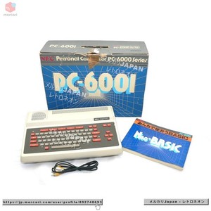【希少】PC-6001本体　★NEC personalコンピューター★　＠ NEC PC-6001 Personal Computer Japanese Model in Box Vintage